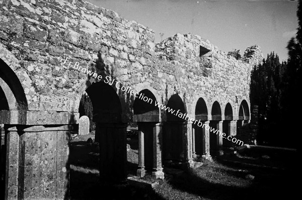 KILCONNELL ABBEY IN THE CLOISTERS